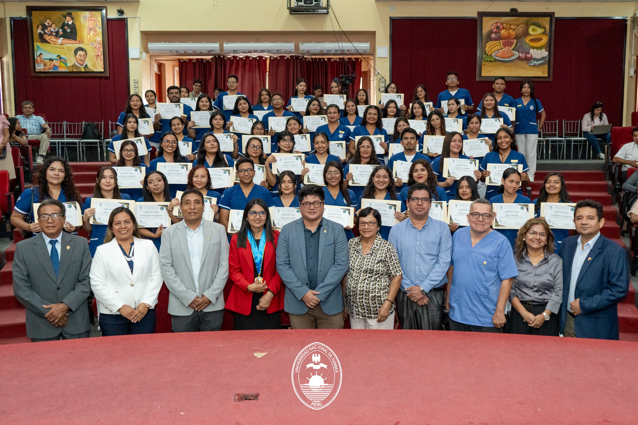 UNTUMBES RECONOCIÓ A ESTUDIANTES QUE CULMINARON CON ÉXITO SUS PRÁCTICAS PRE PROFESIONALES 